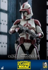 Clone Commander Fox Star Wars The Clone Wars 1/6 Action Figure by Hot Toys