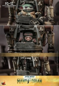 IG-12 with accessories Star Wars The Mandalorian 1/6 Action Figure by Hot Toys