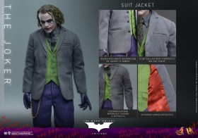 The Joker DX The Dark Knight 1/6 Action Figure by Hot Toys