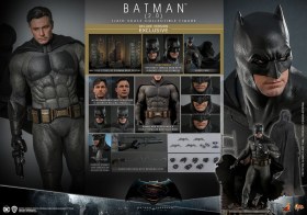 Batman 2.0 (Deluxe Version) Batman v Superman Dawn of Justice Movie Masterpiece 1/6 Action Figure by Hot Toys