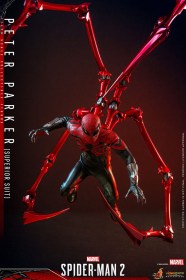 Peter Parker (Superior Suit) Spider-Man 2 Video Game Masterpiece 1/6 Action Figure by Hot Toys