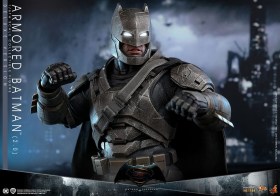 Armored Batman 2.0 Deluxe Batman v Superman Dawn of Justice Movie Masterpiece 1/6 Action Figure by Hot Toys