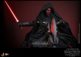 Darth Maul with Sith Speeder Star Wars 1/6 Action Figure by Hot Toys