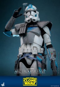 Arc Trooper Fives Star Wars The Clone Wars 1/6 Action Figure by Hot Toys