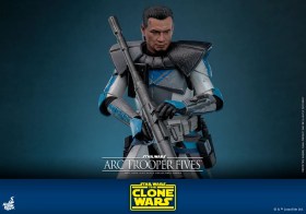 Arc Trooper Fives Star Wars The Clone Wars 1/6 Action Figure by Hot Toys