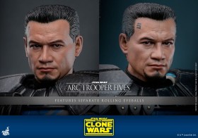 Arc Trooper Fives Star Wars The Clone Wars 1/6 Action Figure by Hot Toys