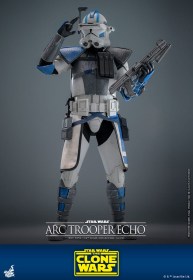 Arc Trooper Echo Star Wars The Clone Wars 1/6 Action Figure by Hot Toys