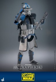 Arc Trooper Echo Star Wars The Clone Wars 1/6 Action Figure by Hot Toys