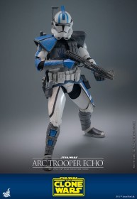 Arc Trooper Echo Star Wars The Clone Wars 1/6 Action Figure by Hot Toys