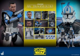 Arc Trooper Echo Star Wars The Clone Wars 1/6 Action Figure by Hot Toys