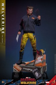 Wolverine (TVA Jacket Version) Deadpool & Wolverine Movie Masterpiece 1/6 Action Figure by Hot Toys