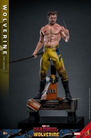 Wolverine (TVA Jacket Version) Deadpool & Wolverine Movie Masterpiece 1/6 Action Figure by Hot Toys