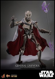 General Grievous Star Wars Movie Masterpiece Diecast 1/6 Action Figure by Hot Toys