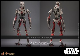 General Grievous Star Wars Movie Masterpiece Diecast 1/6 Action Figure by Hot Toys