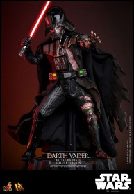 Darth Vader (Battle Damaged) Deluxe Version Star Wars 1/6 Action Figure by Hot Toys