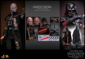 Darth Vader (Battle Damaged) Star Wars 1/6 Action Figure by Hot Toys