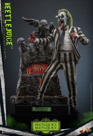 Beetlejuice Beetlejuice Movie Masterpiece 1/6 Action Figure by Hot Toys