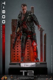 T-800 Battle Damaged Version 2.0 Terminator 2 Movie Masterpiece 1/6 Action Figure by Hot Toys