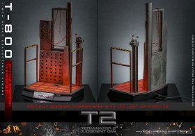 T-800 Battle Damaged Version 2.0 Terminator 2 Movie Masterpiece 1/6 Action Figure by Hot Toys