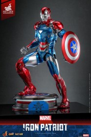 Iron Patriot Exclusive Marvel Comic Diecast Masterpiece 1/6 Action Figure by Hot Toys