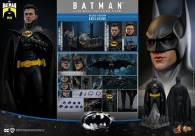 Batman (Deluxe Version) Batman Returns Movie Masterpiece 1/6 Action Figure by Hot Toys