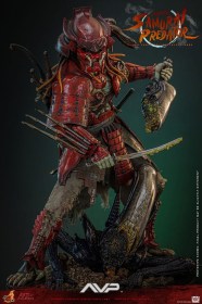 Akaoni Samurai Predator Alien vs. Predator Artist Collection 1/6 Action Figure by Hot Toys