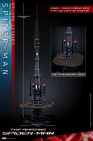 Spider-Man (Deluxe Version) The Amazing Spider-Man Movie Masterpiece 1/6 Action Figure by Hot Toys