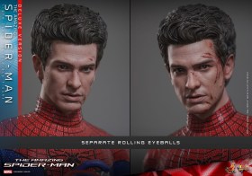 Spider-Man (Deluxe Version) The Amazing Spider-Man Movie Masterpiece 1/6 Action Figure by Hot Toys