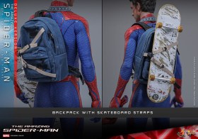 Spider-Man (Deluxe Version) The Amazing Spider-Man Movie Masterpiece 1/6 Action Figure by Hot Toys