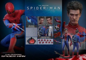 Spider-Man The Amazing Spider-Man Movie Masterpiece 1/6 Action Figure by Hot Toys