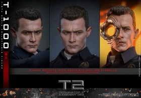 T-1000 (2.0) Terminator 2 Movie Masterpiece 1/6 Action Figure by Hot Toys