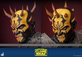 Savage Opress Star Wars The Clone Wars 1/6 Action Figure by Hot Toys