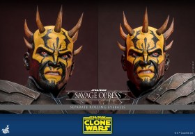 Savage Opress Star Wars The Clone Wars 1/6 Action Figure by Hot Toys