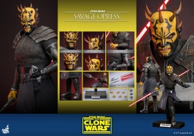 Savage Opress Star Wars The Clone Wars 1/6 Action Figure by Hot Toys