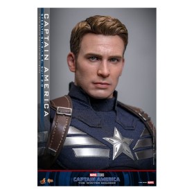 Captain America (Stealth S.T.R.I.K.E. Suit) 2.0 Captain America The Winter Soldier 1/6 Action Figure by Hot Toys