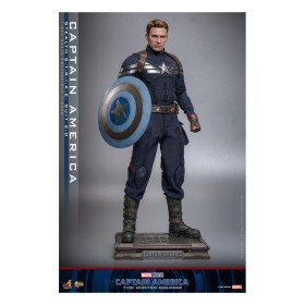 Captain America (Stealth S.T.R.I.K.E. Suit) 2.0 Captain America The Winter Soldier 1/6 Action Figure by Hot Toys