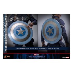 Captain America (Stealth S.T.R.I.K.E. Suit) 2.0 Captain America The Winter Soldier 1/6 Action Figure by Hot Toys