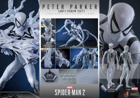 Peter Parker (Anti-Venom Suit) Spider-Man 2 Video Game 1/6 Action Figure by Hot Toys