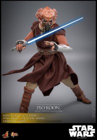 Plo Koon Star Wars Movie Masterpiece 1/6 Action Figure by Hot Toys