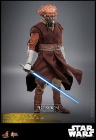 Plo Koon Star Wars Movie Masterpiece 1/6 Action Figure by Hot Toys