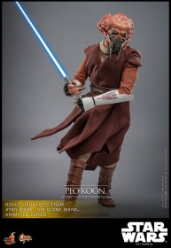 Plo Koon Star Wars Movie Masterpiece 1/6 Action Figure by Hot Toys