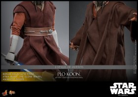 Plo Koon Star Wars Movie Masterpiece 1/6 Action Figure by Hot Toys