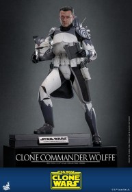 Clone Commander Wolffe Star Wars The Clone Wars 1/6 Action Figure by Hot Toys