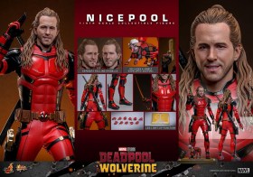 Nicepool Deadpool & Wolverine 1/6 Action Figure by Hot Toys