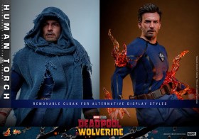 Human Torch Deadpool & Wolverine Movie Masterpiece 1/6 Action Figure by Hot Toys