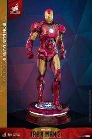 Iron Man Mark VI (Fractal Armor) Exclusive Iron Man Movie 1/6 Action Figure by Hot Toys