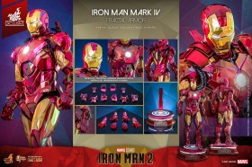 Iron Man Mark VI (Fractal Armor) Exclusive Iron Man Movie 1/6 Action Figure by Hot Toys
