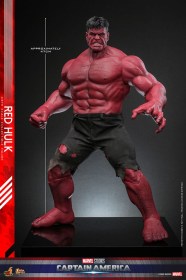 Red Hulk Captain America Brave New World 1/6 Action Figure by Hot Toys