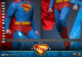 Superman & Krypto Superman (2025) Movie Masterpiece 1/6 Action Figure by Hot Toys
