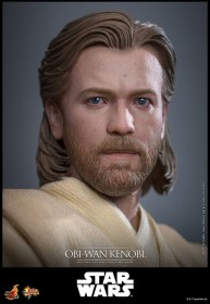 Obi-Wan Kenobi Star Wars Episode II Attack of the Clones 1/6 Action Figure by Hot Toys